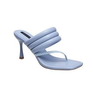 French Connection Light Blue Valerie Sandal Heels